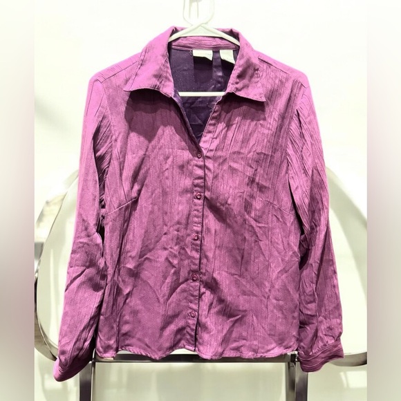 Kim rogers Button-Up Shirt LARGE - Picture 1 of 4
